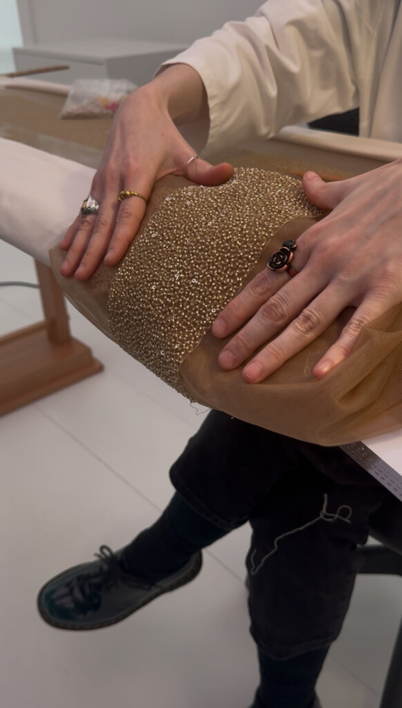 La Galerie Diorのビーズ