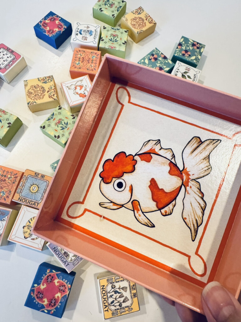 オークラ台北ヌガーの箱写真