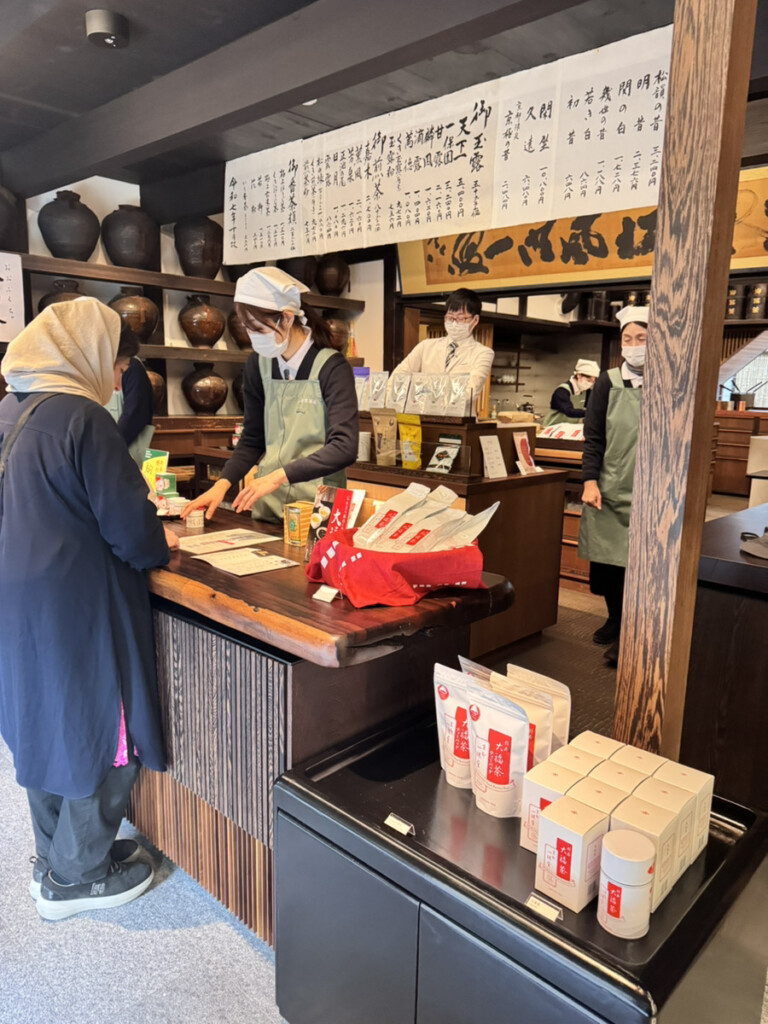 一保堂の店内写真