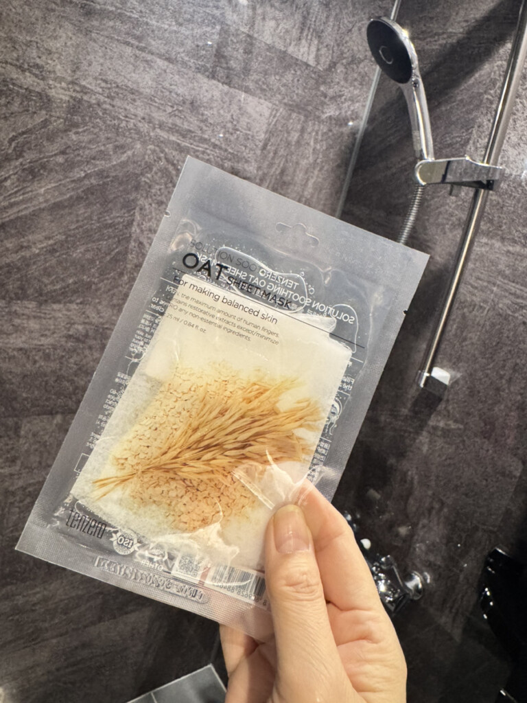 TENZERO Solution Oat Soothing Maskのパッケージ写真